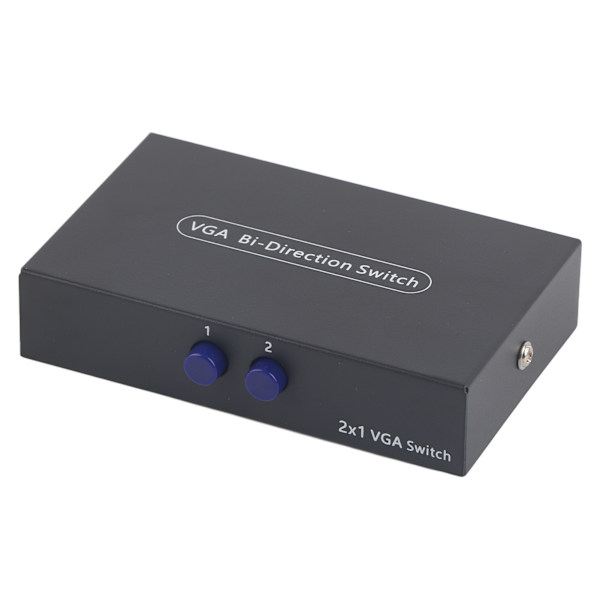 2 i 1 Ut VGA-bryter Splitter Data Sync Skjermbryter