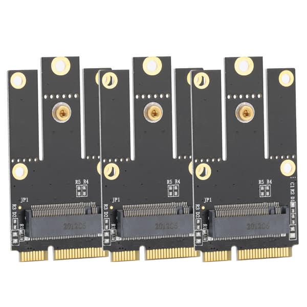 Langaton verkkoadapterkortin muuntaja - M.2/NGFF Mini PCIe:ksi - 3 kpl