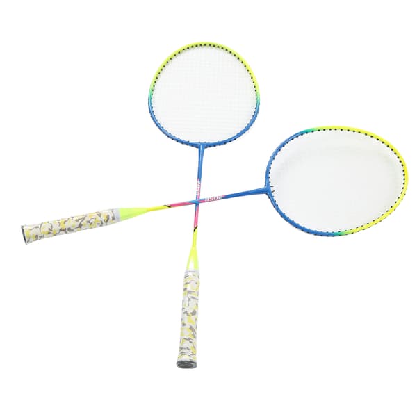 K2058 Lettvekts badmintonsett i jernlegering, solid for innendørs og utendørs bruk