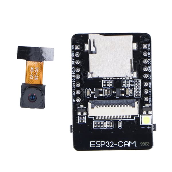 ESP32CAM Utviklingskort WiFi Bluetooth Strømdriver med OV2640 OV7670 Modulmottaker