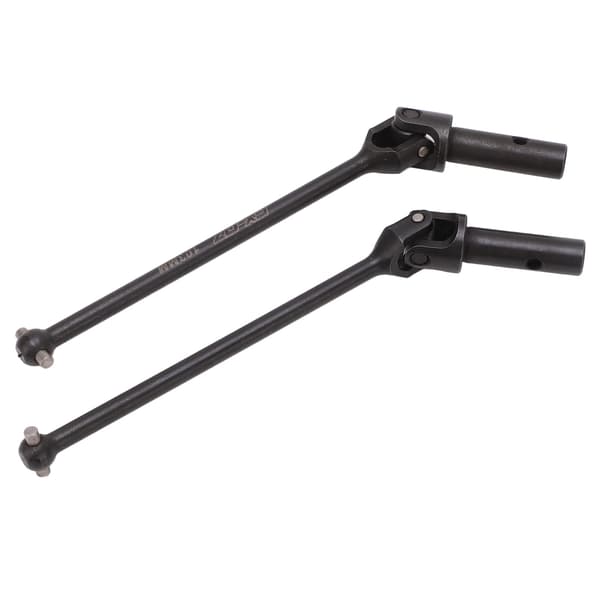 2 stk. Sort Høj Hårdhed RC Universal Front Drivaksel til ZD Racing 1/7