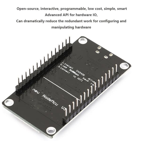 ESP8266 CH340G NodeMcu Lua WIFI Trådlös Internet Utvecklingskort Modul För IOT