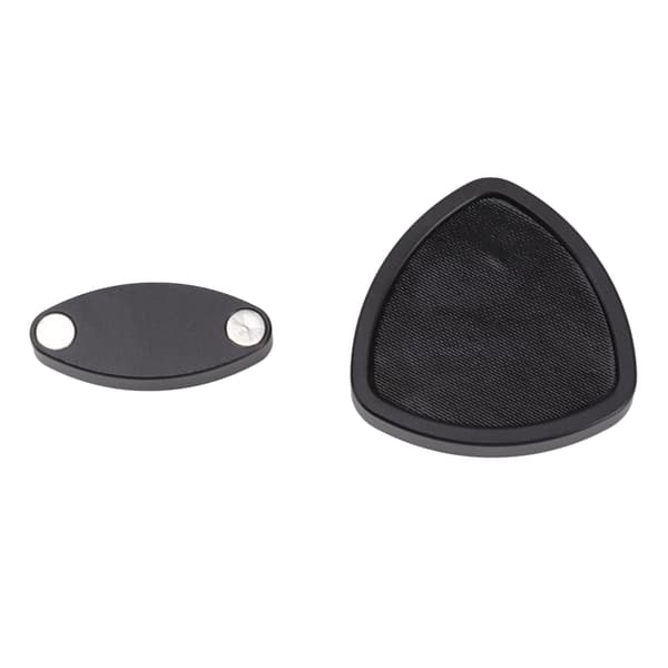 EDC Push Leksak Triangulär Anti Stress Magnetisk Fingertoppsleksak för 15-35 År Ungdom Svart
