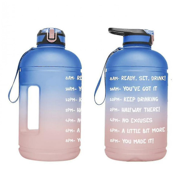 3,78l tofarvet gradient sportsflaske