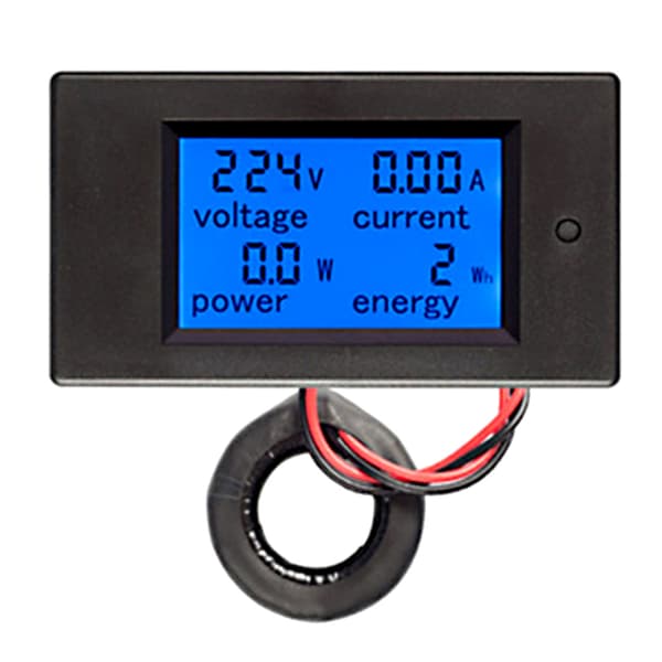 TSPZEM 061 Multifunktion LCD Digital AC Spænding Strøm Effekt Energi Måler Tester