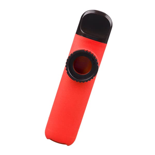 ABS Kazoo Fløjte Blæseinstrument med Membran Rød Performance Spil