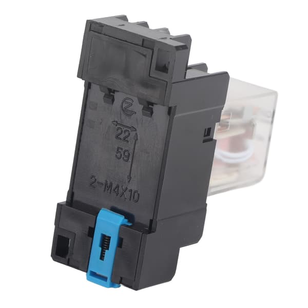 Mini elektromagnetisk relæ til mellemtrin med base til fabriksværksteder HH54P(MY4NJ)