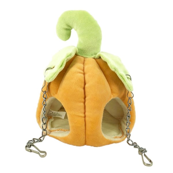 Söt pumpa Patch litet husdjur bo små djur bur för hamster gyllene björn Multi-Color
