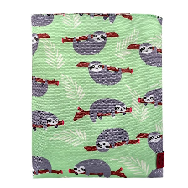 Book Sleeve Sloth Book Cover Medium Book Sleeves Teen Gift (medium)