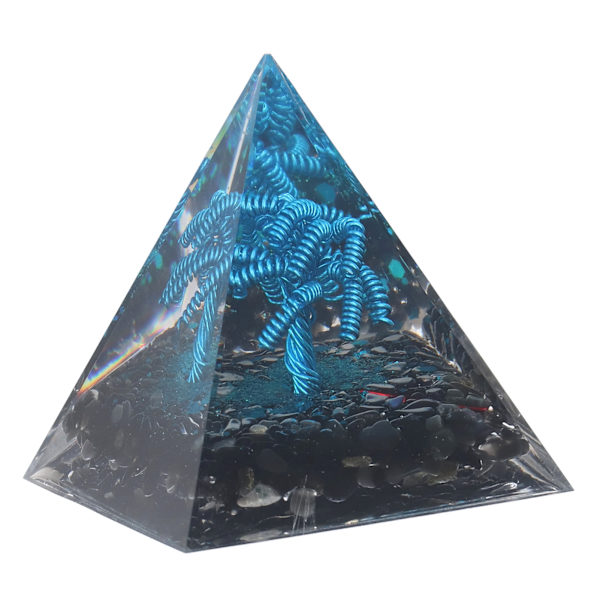 Orgon Pyramid Energi Healing Ädelsten för Hemmakontor Sovrum