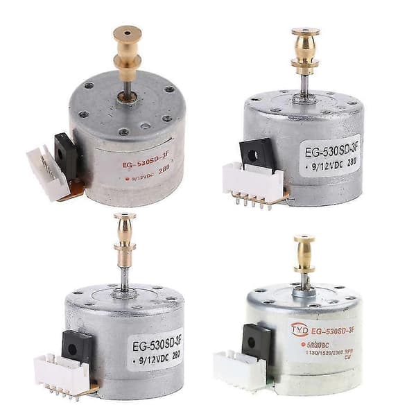 Grammofonmotor til pladespiller, motor til EG530sd-3f DC5-12V 3F D copper sleeve