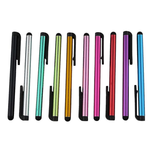 Stylus touchpen i metallisk farve - 10-pak, den bedste gave