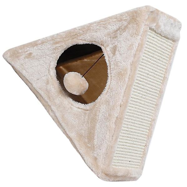 1st Cat Nest Bekväm Pet Cat Kennel Pet Bed Pad Pet Triangel Tält Husdjur Varm Mat För Husdjur Hund Husdjur Katt