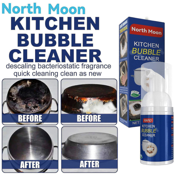 Monikäyttöinen Kitchen Bubble Cleaner kotitalouksien keittiövaahto monitoiminen 30ml