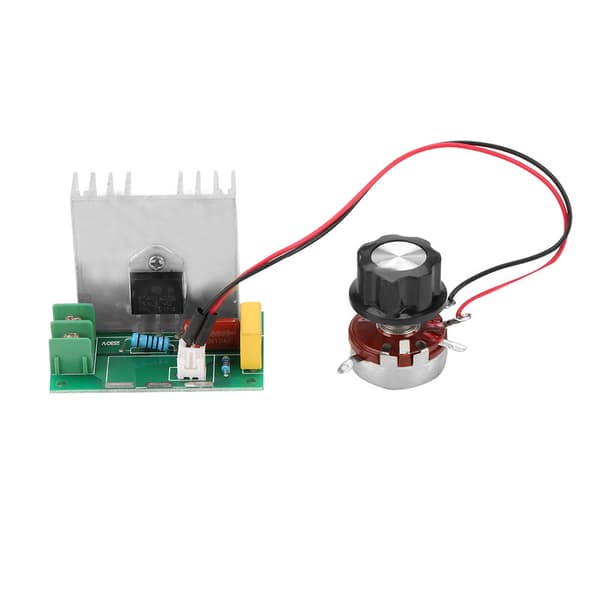 AC 0-220V 4000W 40A AC Motorhastighetskontroller Spenningsregulator LED-dimmere