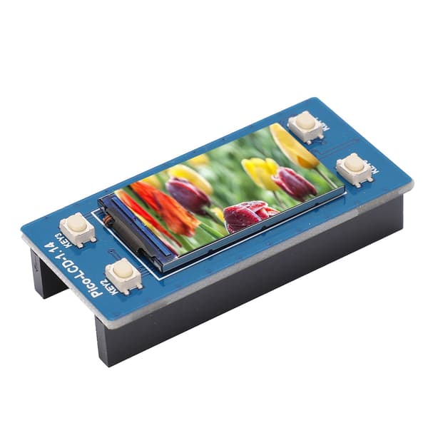 Farve Display LCD Modul SPI 240 X 135 Opløsning til Raspberry Pi Pico 2.6 ~ 5.5V 1.14in
