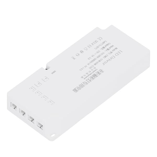 LED-skaplys strømforsyning integrert 6-bits jump wire 12V EWD‑12W‑60W‑1205 US-plugg 100‑240V