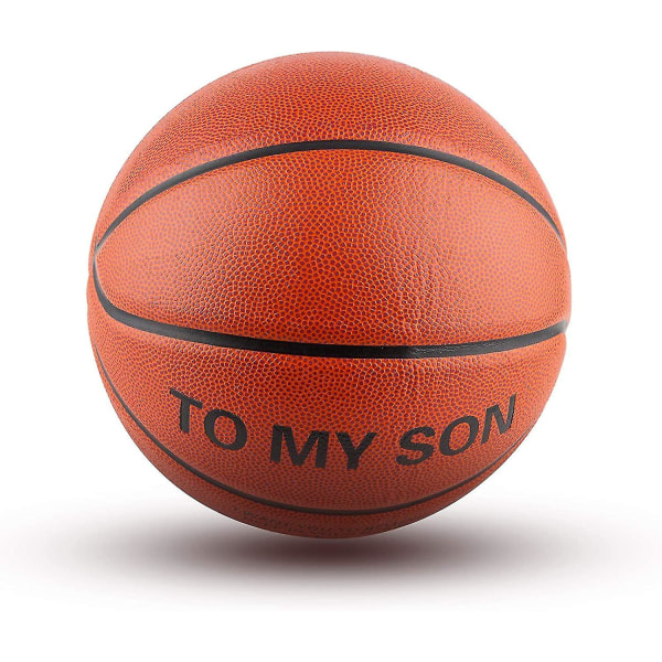 Graverad utomhusbasketgåva, personlig 29,5" basketboll, Custo