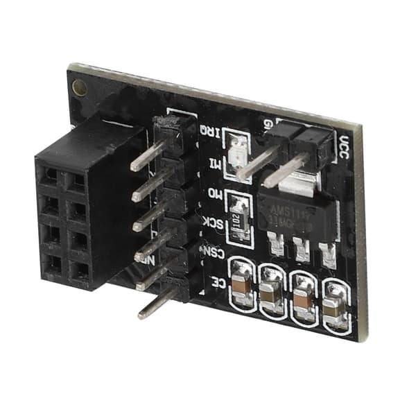 10 st 3,3V 8-Pin NRF24L01+ Trådlös Modul Pinboard Socket Adapter Modulkort