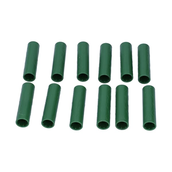 12 st Trädgårdsstake Kopplingsrör 11mm Innerdiameter Vinrankor Klätterväxtstöd