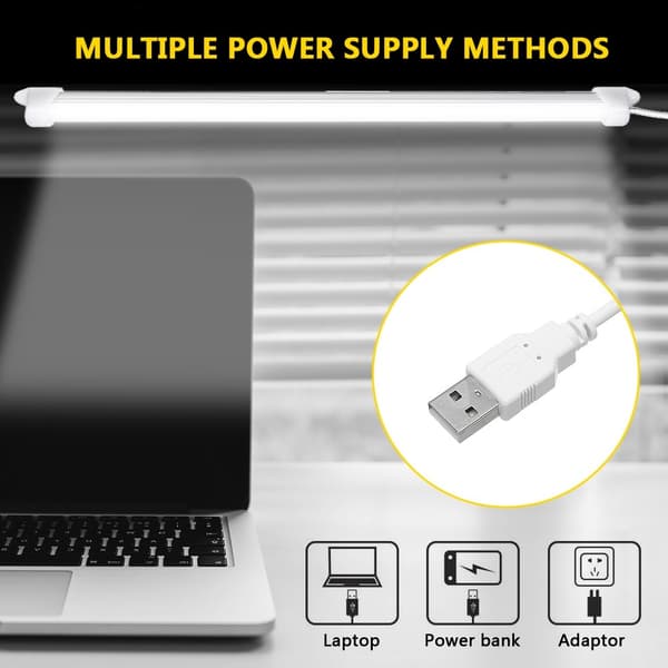 5V Underskabslamper Skabslys USB Genopladelige LED Natlamper til Skab Skuffe Skab