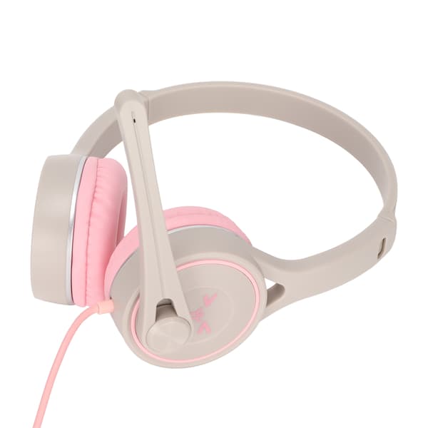 Børnefoldbart Headset 3,5 mm Ledningsforbundet Headset Stereo Headset til Online Undervisning Lyt til Musik