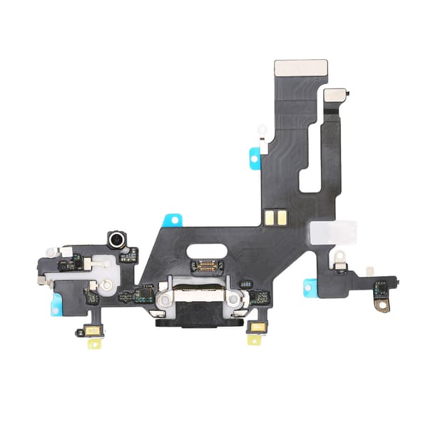 Laderportmodul USB Laderport Dockkontakt Mikrofon Mic Flexkabelmodul for iPhone 11