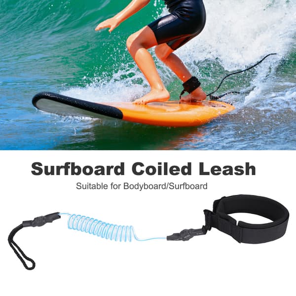 LindaD Stand Up -melontalauta Surf Leash Sininen