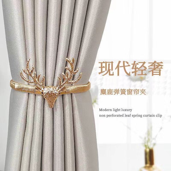 elastiska gardinbindningar, Gold Deer
