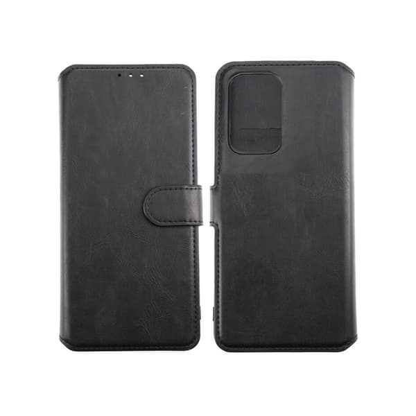 【BQ】Samsung A52 Wallet Case Magnet Rvelon - Sort Svart black