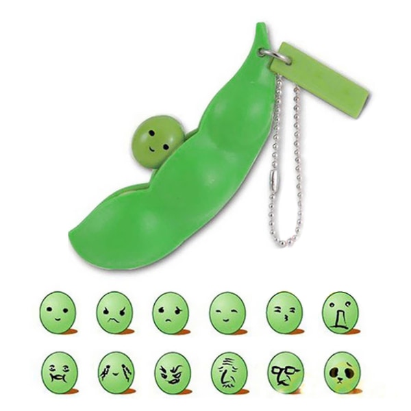 Infinite Squeeze Edamame Bean Pea Expression-avaimenperällä