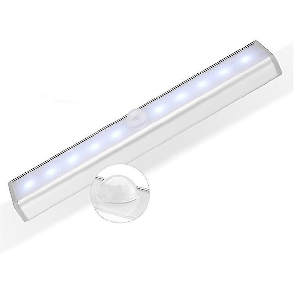 Intelligent induktionslampa för mänsklig kropp Uppladdningsbar batteridriven LED Warm light