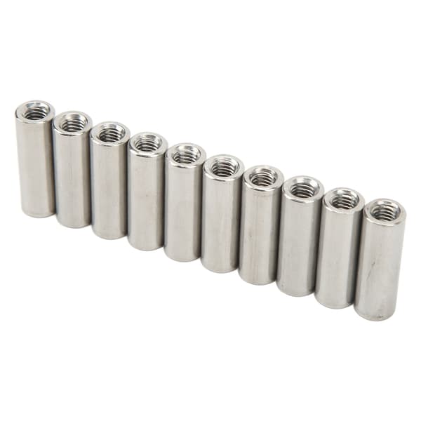 20 stk. M6 hunngjengekoblingsmutter, rustfritt stål, rustsikker vedlikeholdssett