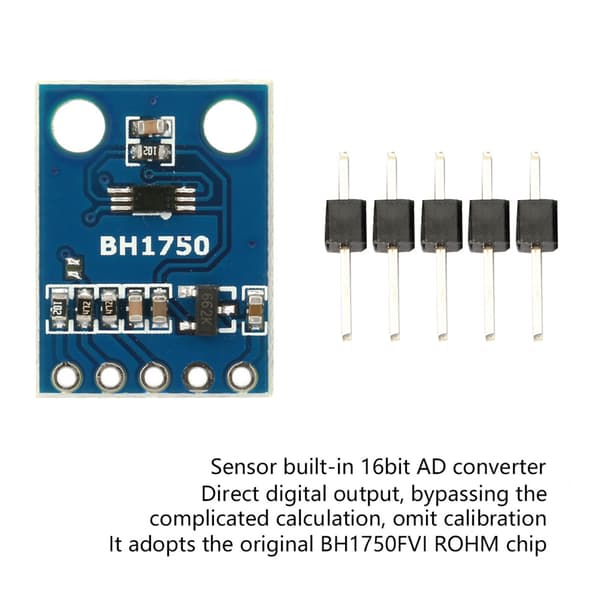 GY-302 Digital Lysintensitetsmodul BH1750 Chip Integrationsmodul 3-5V Strømforsyning