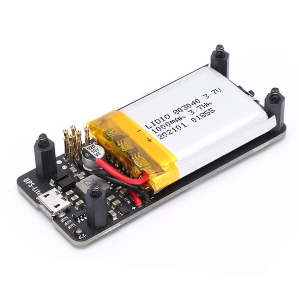 UPS Power Board Lite Strømforsyning Batteripakke Lader Tilbehør for Raspberry Pi Zero