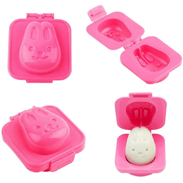 6 set Fisk Bil Hjärtform Ägg Sushi Form Mould Dekorera Tårta Verktyg Molds