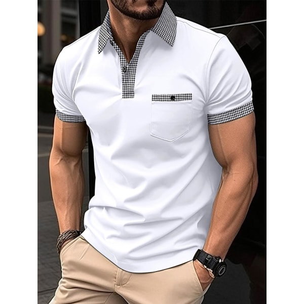 Stilfulle sportspoloskjorter for menn svart L
