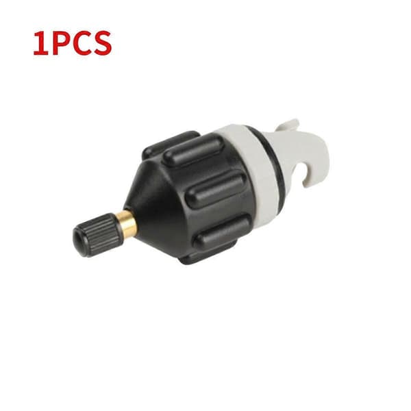 1-10 stk. luftventiladapter holdbar robåd kajak oppustelig pumpeadapter til SUP-board kajakdele tilbehør 1Pcs Black