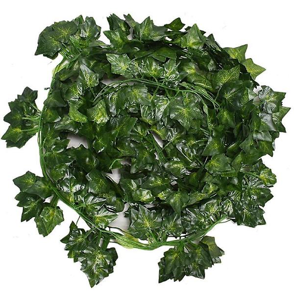 Simulering av druvblad Rotting Vine Grön växt Takdekoration Grönt blad Rose Vine Leaf Creeper Murgröna Creeper (12)