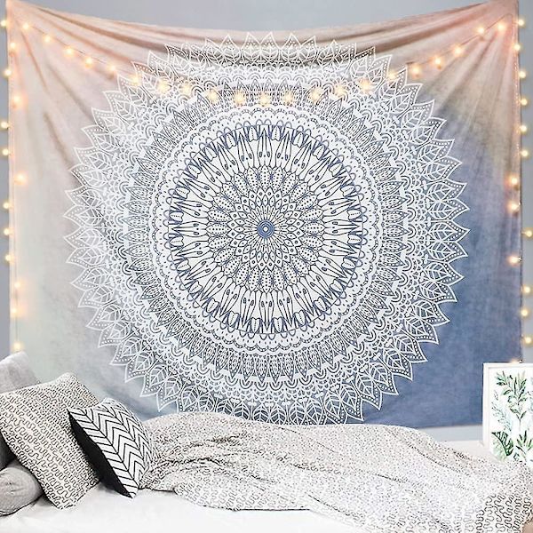 Bohemian Tapestry Floral Tapestry Psychedelic Ombre Wall Hanging