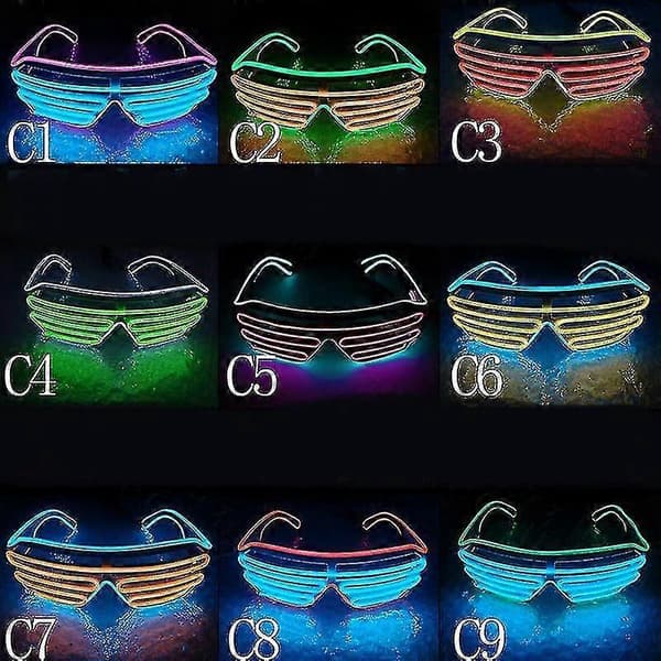 LED-valolasit USB-ladattavat juhliin ja festivaaleille c8