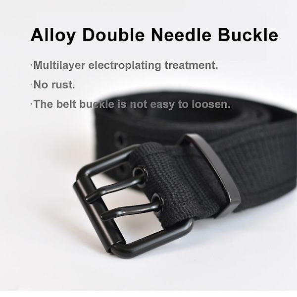 Mænd bælter Army Military Canvas Nylon Webbing Taktisk bælte Mode Casual Designer Unisex bælter Sportsrem af høj kvalitet Khaki