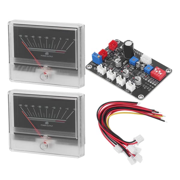 VU Meter Lydnivåindikator Forforsterker Amp Driver Board Kit