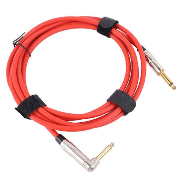 Elektrisk Folk Gitarr Bas Ljudkabel 6.35mm Brusreducering 3m