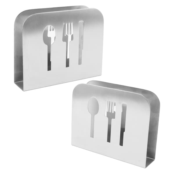 Servietholder Servietdispenser Rustfrit stål Minimalistisk Kompakt Nem vedligeholdelse Servietstativ til hotelrestaurant