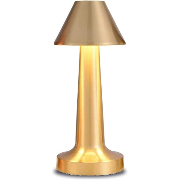 Touch Sensor Bar Opladningsbar bordslampor (gyllen) Gold B