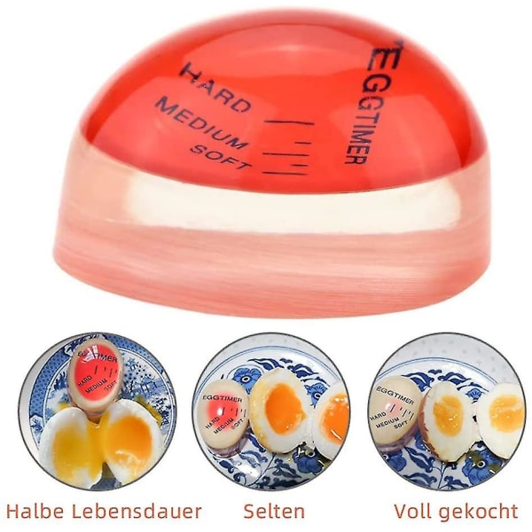 2 stk Eggtimer, Cooking Egg Egg Timer Kokte egg til frokost