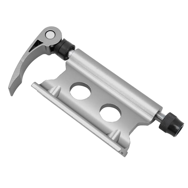 Cykel Gaffelmontering Quick Release Forreste Fast Clip Bagagebærer Holder Dyb Titanium Farve