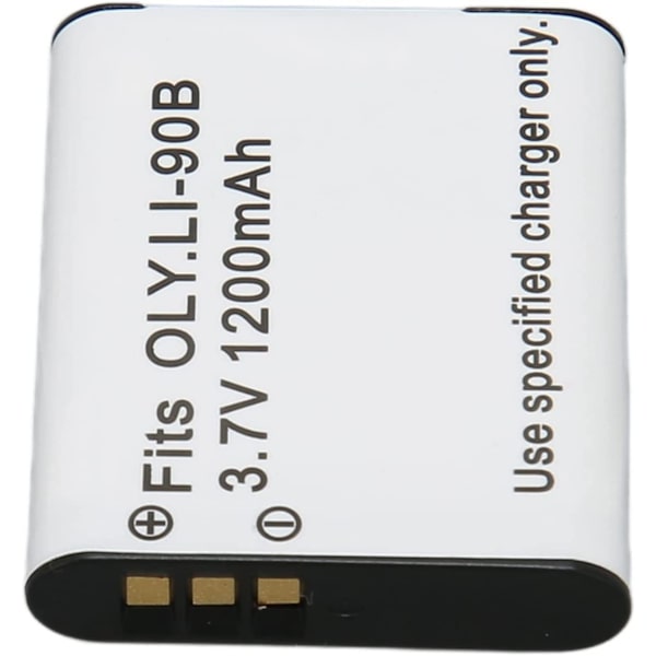 Oppladbart Li 90B-batteri, 1200mAh TG5 TG4 SP100 TG3 for Ricoh GR3 GRIII