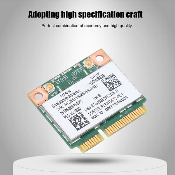 Qualcomm Atheros AR9565 QCWB335 150M Mini PCI-E Bluetooth trådløst netværkskort